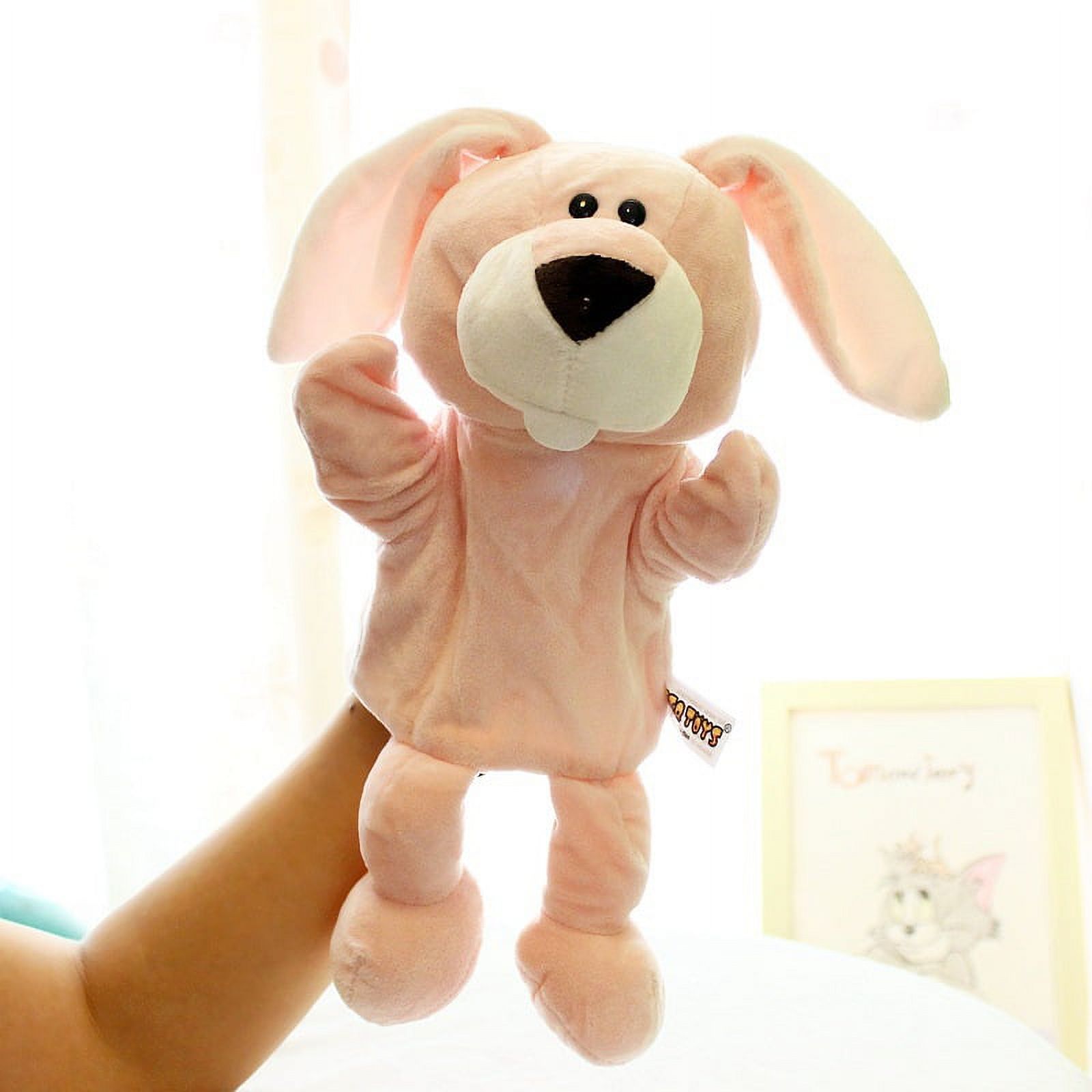 12 Inch Animal Hand Puppets/Zoo, Safari, Farm, Wildlife/Movable Open ...