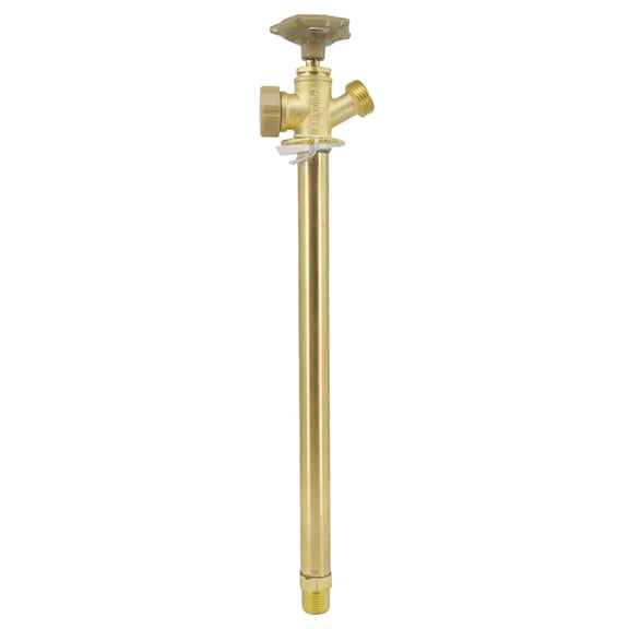 12 Inch Anti-siphon Frost Free Sillcock Valve 1/2 Npt 3/4 Hose Bibb