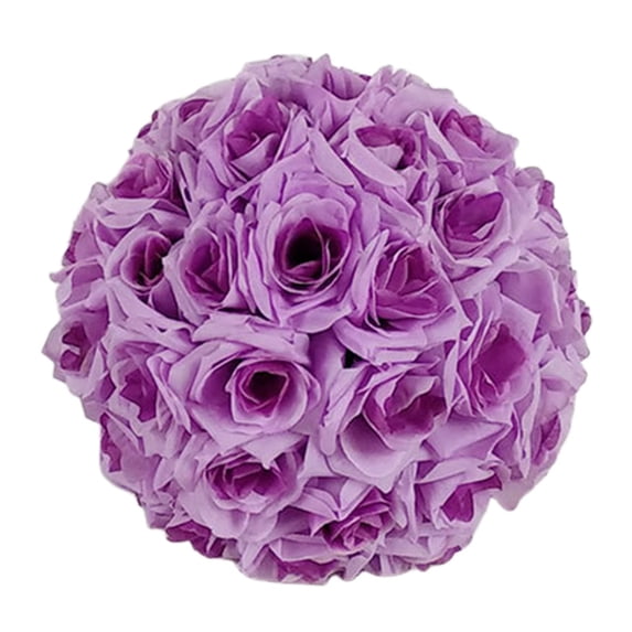 12 Inch Artificial Romantic Rose Flower Ball for Home Outdoor Wedding Party Centerpieces Decorations,Silk Floral Arrangement for Table, Wedding Reception,Home Decor | Real-Looking Bouquet