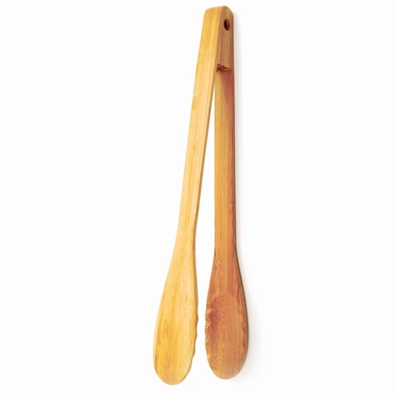 12 Inch Bamboo Kitchen Utensil Durable Heat Resistant Eco Friendly Nonstick Tool