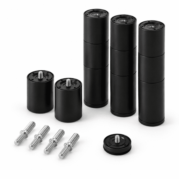 12 Inch Bed Replacement For Adjustable Frame Felt Cap Set Of 4
