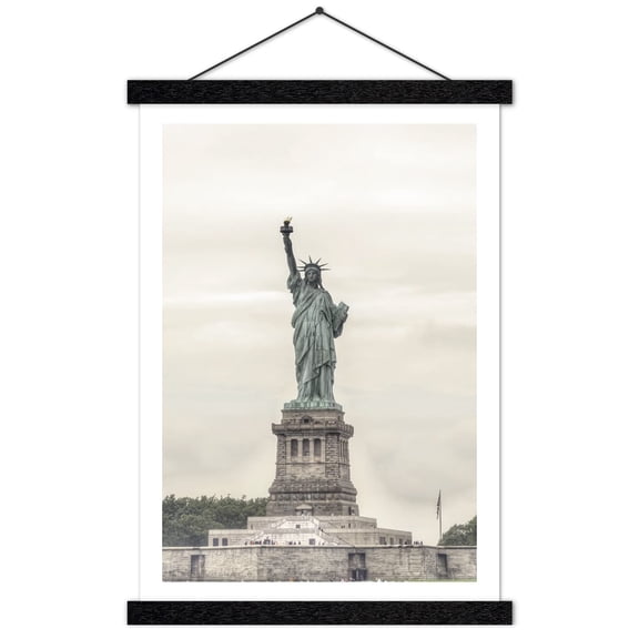 12 Inch Black Wood Picture Hanging Stand For Posters, Frames, Canvas, Tapestry