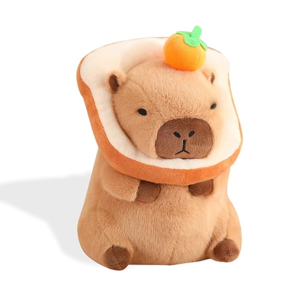 12 Inch Bread Decor Capybara Plush, Food Theme Lovely Kids Stuffed Toy