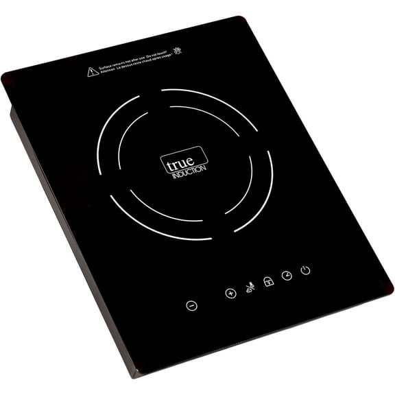 12 Inch Built-In Single Burner Induction Glass-Ceramic Cooktop, 1750W, UL858 Certified