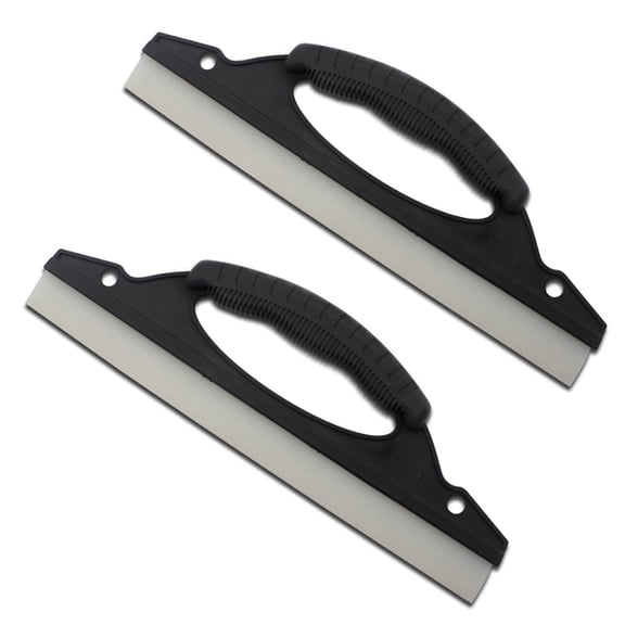 12 Inch Car Squeegee, Silicone Wiper Blade Tool for Windshield, Windows, Shower Doors, Mirrors & Tile