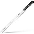 thumbnail image 1 of 12 Inch Carving Knife – Razor Sharp (Stainless Steel Blade, Ergonomic POM Handle, for Brisket/BBQ/Turkey, Kitchen/Grill), 214 – Home Decor, Kitchen, & Other, 1 of 6