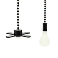 12 Inch Ceiling Fan Pull Chain With Decorative Bulb And Cord Ceiling