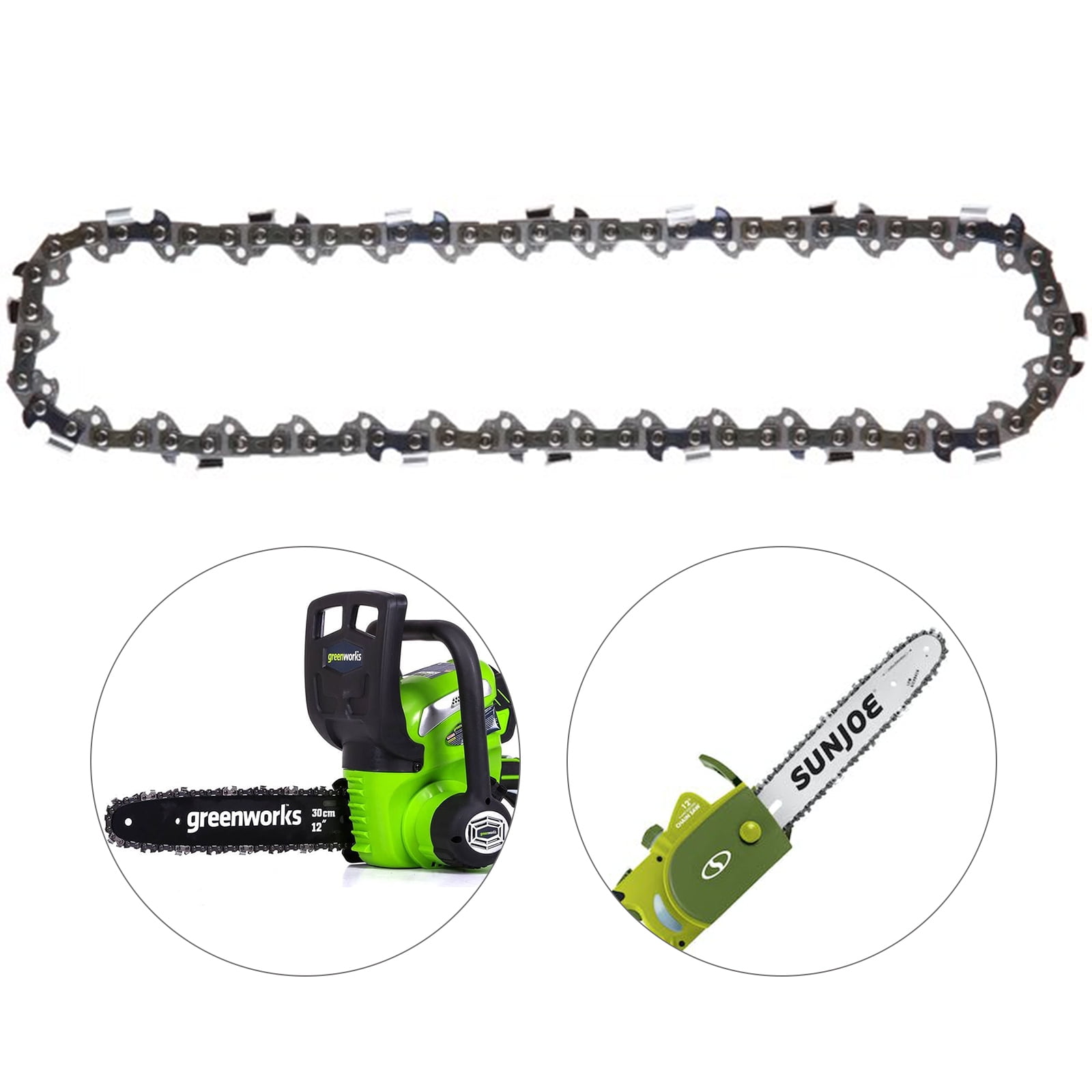 Greenworks 12 inch chainsaw chain deals