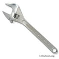 thumbnail image 1 of 12 Inch Chrome Adjustable Wrench - TP-03012-86, 1 of 3