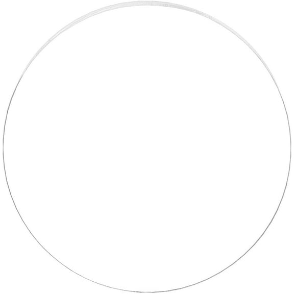 12 Inch Clear Acrylic Sheet Round Circle Dis Acrylic Sheet for Decoration Office Sign Coasters and Other DIY Project 3mm Thick for making