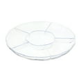 thumbnail image 1 of Clear Round Compartment Tray, 12", by Way To Celebrate, 1 of 5