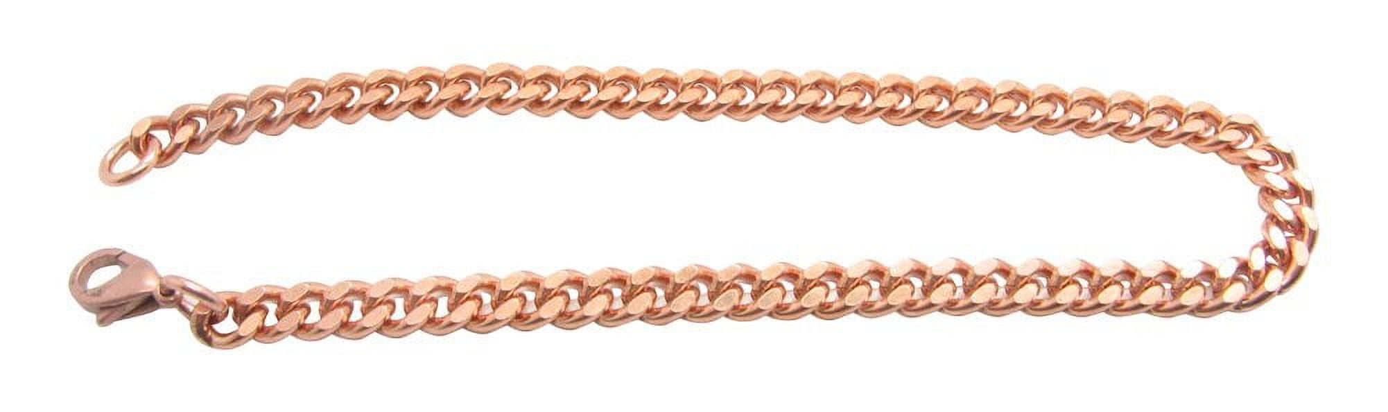 12 Inch Copper Anklet 3/16 of an inch wide, CA654G - Made in the USA.
