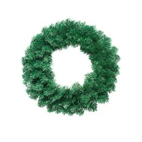 12 Inch DIY Plain Christmas Wreath Green Artificial Pine Wreath Base for Xmas Wreath Making Supplies Outdoor Indoor Front Door Wall Hanging Decorations
