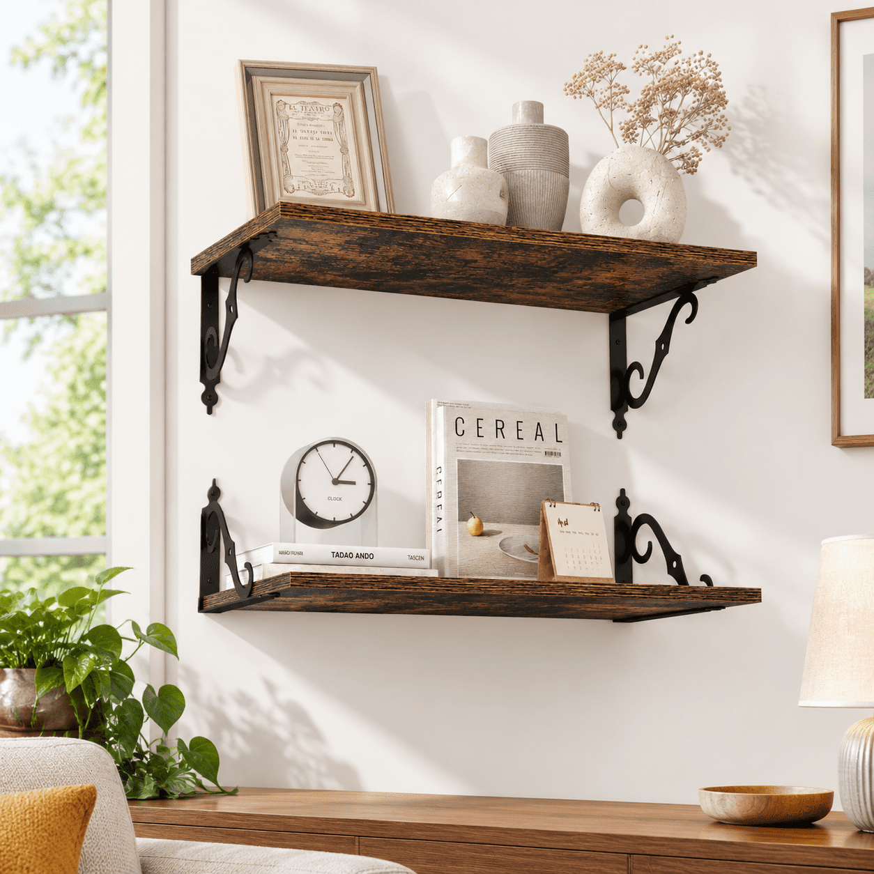 12 Inch Deep Floating Shelves For Wall 24