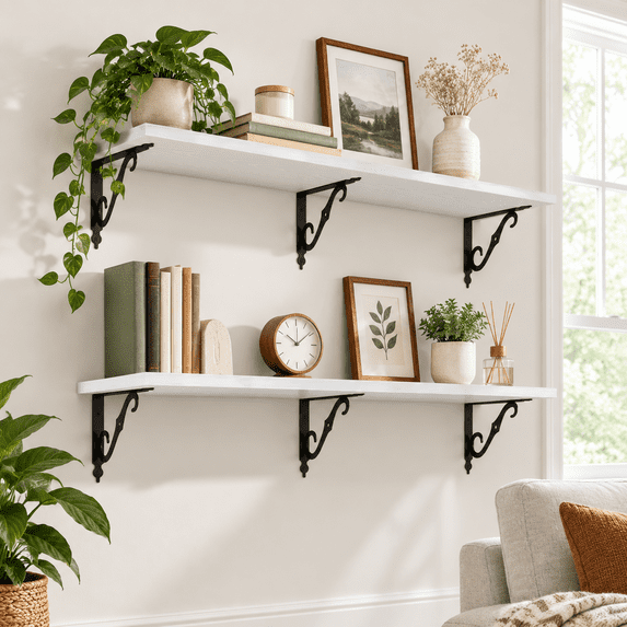 12 Inch Deep Floating Shelves For Wall 39