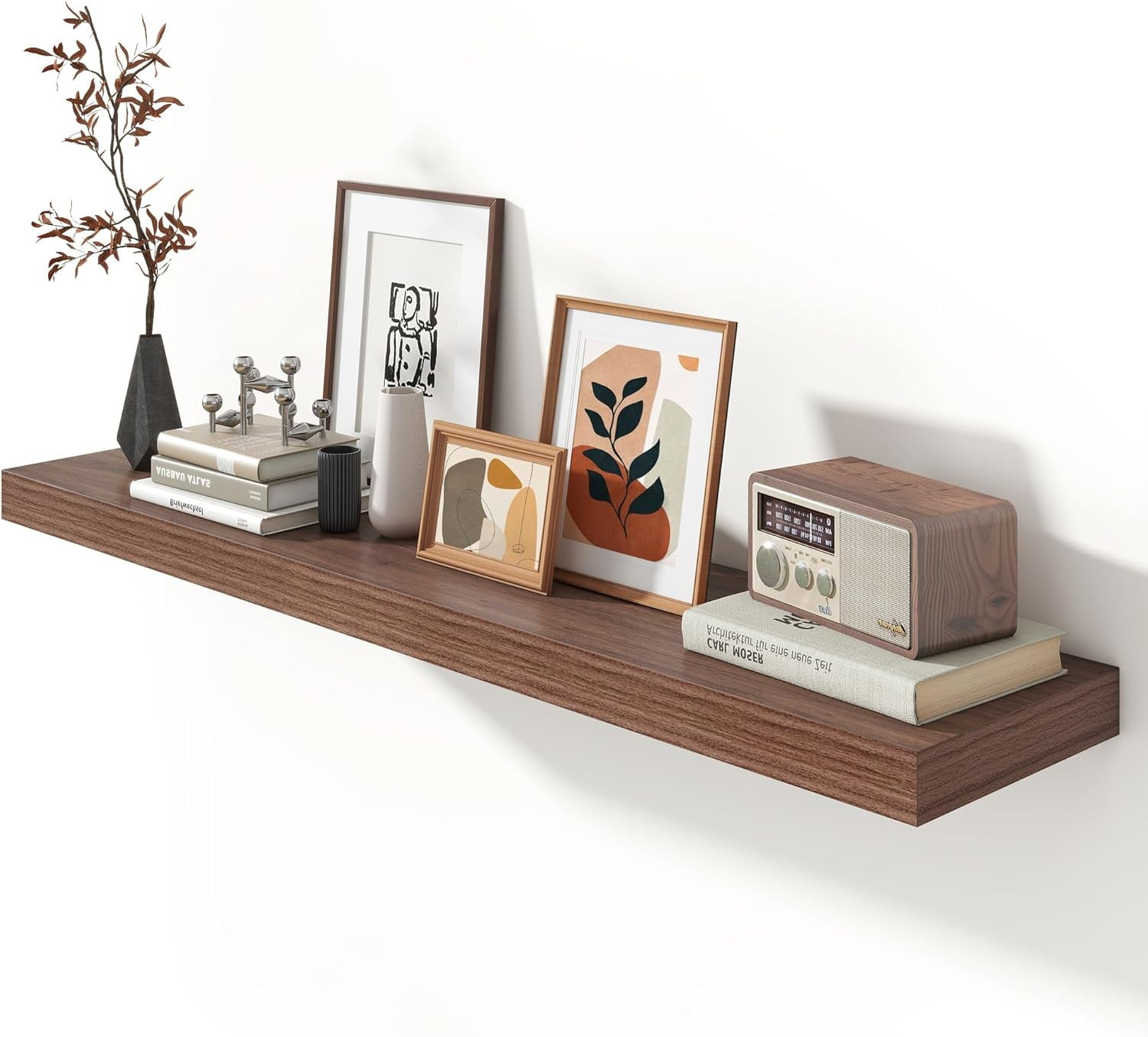 12 Inch Deep Floating Shelves for Wall | Rustic Wood Floating Shelves ...