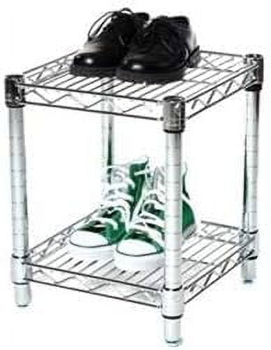 12 Inch Depth 2 Shelf Metal Wire Rack, 800lbs Per Tier, Customizable ...