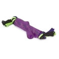thumbnail image 1 of 12 Inch Dog Play Tug Toy Durable Rubber Branch Rope Teeth Cleaning Gum Massage (Purple), 1 of 8