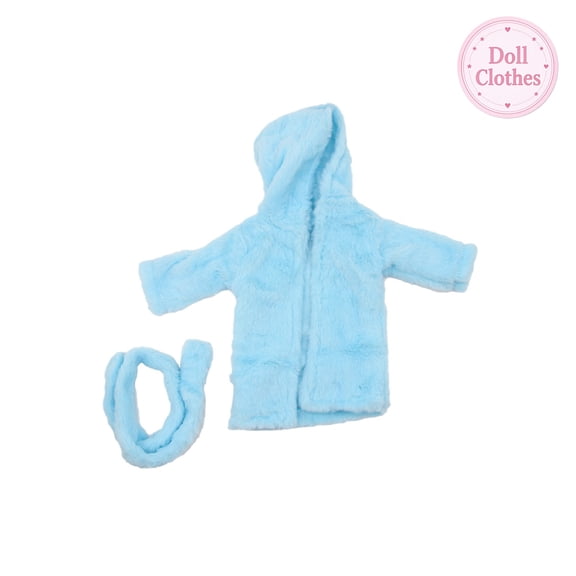 12 Inch Doll Outfit Accessories, Cute Pajama Sleepwear Clothing Set, Fuzzy Soft Fabric, Pretend Play Doll Dress Up, Lifelike Reborn Baby Dolls Clothes for Bedtime & Gift