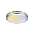 thumbnail image 1 of 12 Inch Double Ring LED Flush Mount Ceiling Fixture with 5CCT Seletable, 1 of 8