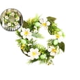 thumbnail image 1 of 12 Inch Easter Wreath with Colorful Eggs, Artificial Flower Wreath for Front Door Wall and Easter Decorations, 1 of 6