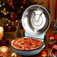 thumbnail image 1 of 12 Inch Electric Indoor Pizza Oven & Grill, Countertop Compact Pizza Cooker with Recipe Included for Home Use, Graphite Gray, 1 of 11