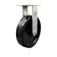 thumbnail image 1 of 12 Inch Extra Heavy Duty Phenolic Wheel Rigid Top Plate Caster Service Caster, 1 of 2