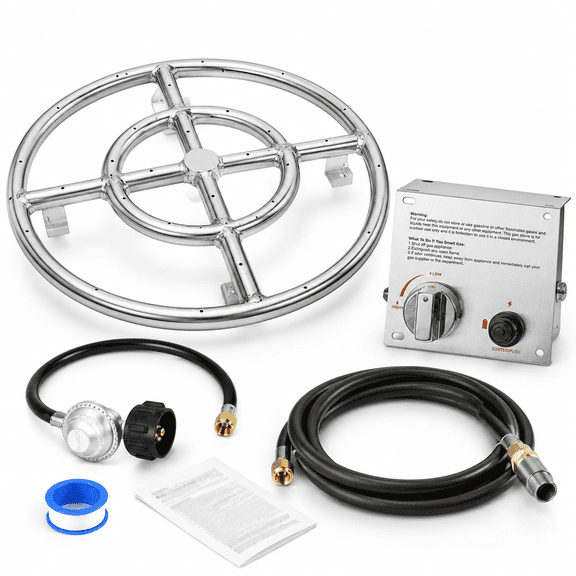 12 Inch Fire Piter Ring Kit Diy Round Gas