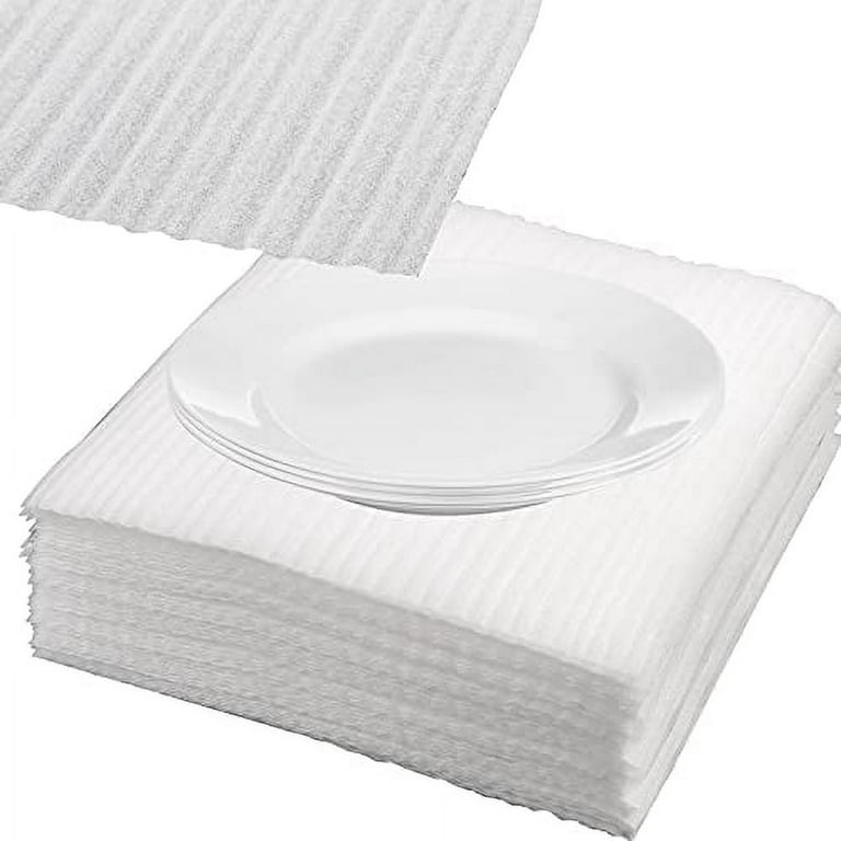 Packing Foam Sheets - Safely Wrap Dishes and Package Fragile Items -25 pack