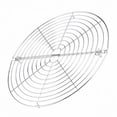 thumbnail image 1 of 12 Inch Foldable Round Cooling Rack Roasting Rack Steamer Grid Baking Tray, 1 of 10