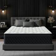 12 Inch Full Mattress in a Box, Memory Foam Hybrid Mattress with Individually Pocketed Springs for Isolate Motion, Pressure Relief, CertiPUR-US Certified