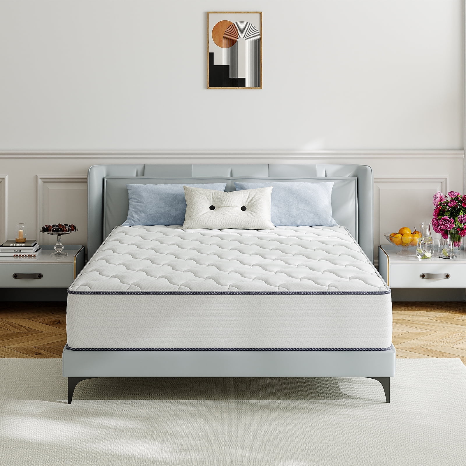 12 Inch Full Mattress,Hybrid Mattress in a Box with Gel Memory Foam