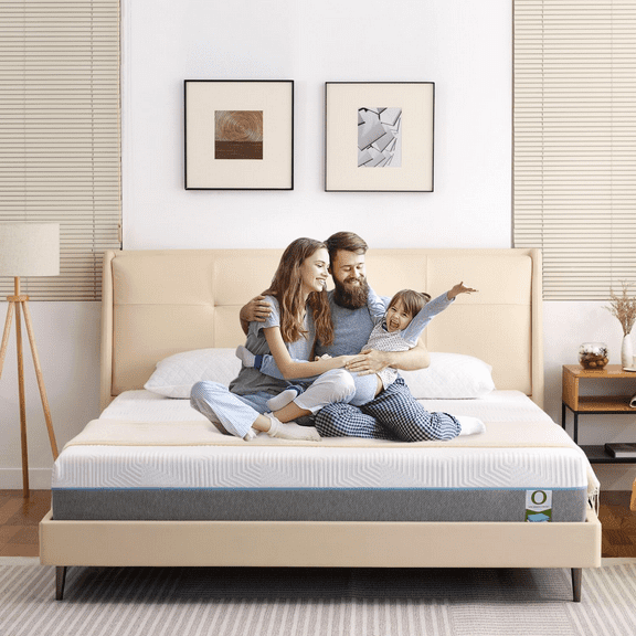 12 Inch Gel Memory Foam Mattress in a Box for Back Pain Relief, Medium Firm Foam Bed Mattress for for Cool Sleep, CertiPUR-US Certified