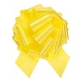 thumbnail image 1 of 12 Inch Giant Large Pull Bow Big Metallic Car Bows Ribbon for Wedding Presents Gift Wrapping, Yellow, 1 of 6