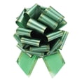thumbnail image 1 of 12 Inch Giant Large Pull Bow Big Metallic Car Bows Ribbon with Gold Edge for Gift Christmas, Dark Green, 1 of 6