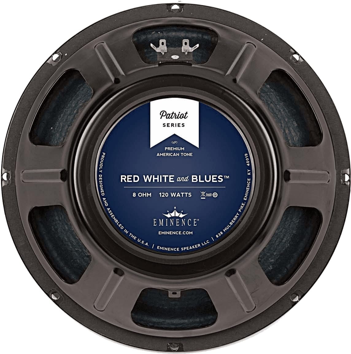 Eminence Patriort RED WHITE AND BLUES Speaker, 120 W RMS
