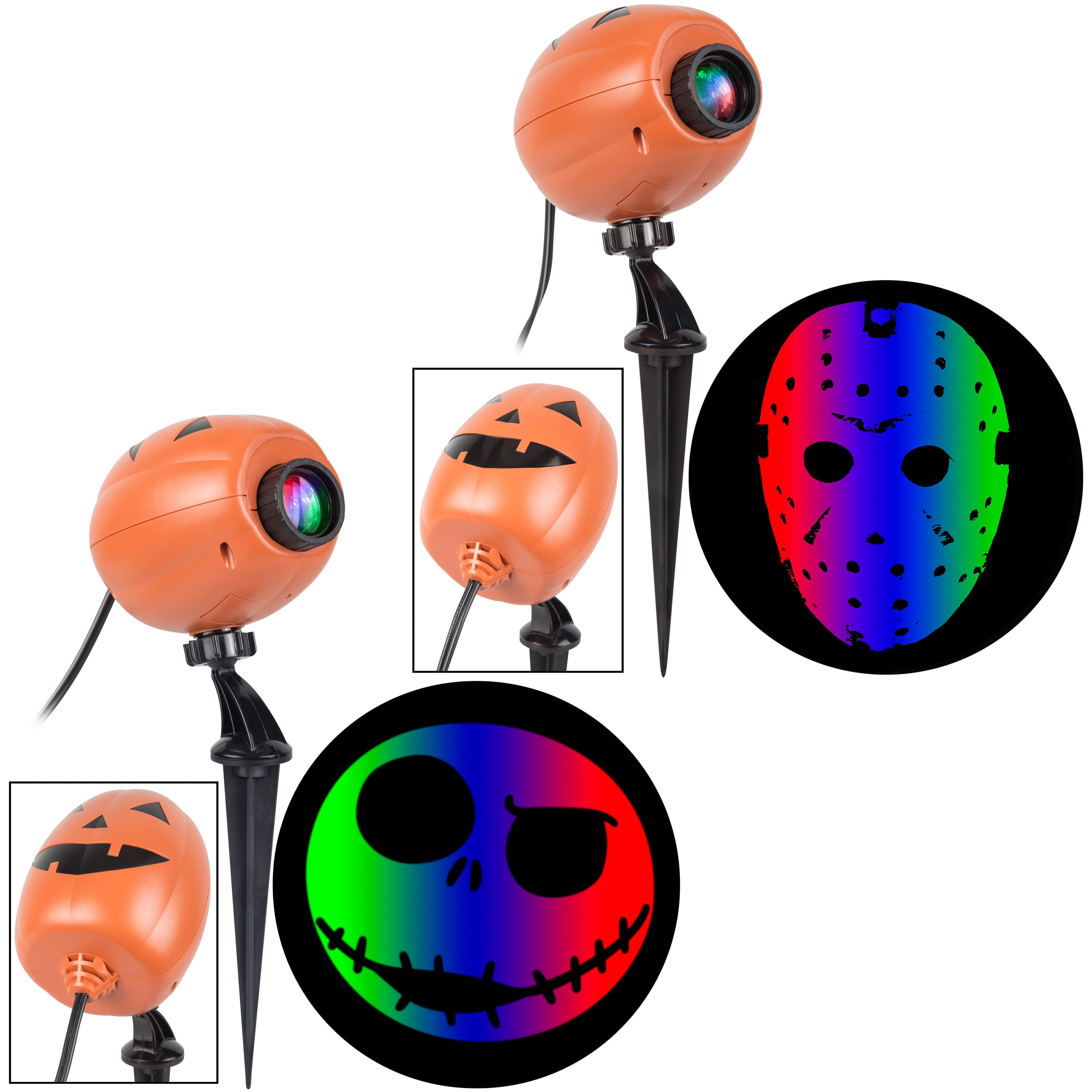 12 Inch Halloween Lightshow Projection Wave Motion Way to Celebrate