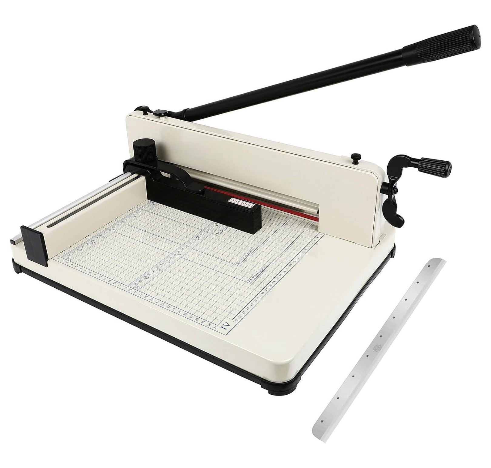 12 Inch Heavy Duty Guillotine Paper Cutter, 400 Sheets Capacity Paper ...