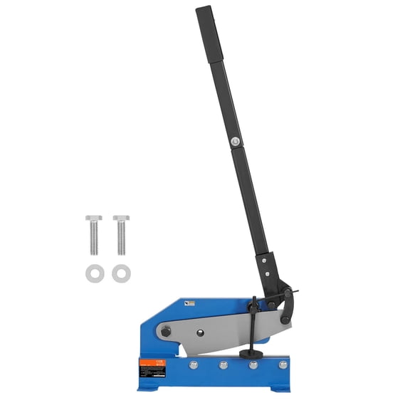 12 Inch Heavy Duty Manual Plate Shear Benchtop Metal Cutter for Steel Sheet Processing Q235 Tool for Builders and DIY Metal Crafting Projects