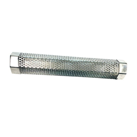 12 Inch Hexagonal Smoker Tube, Usupdd Stainless Steel Pellet Smoker for BBQ Grill, Portable Wood Pipe Smoker for Gas Charcoal Pellet Grills