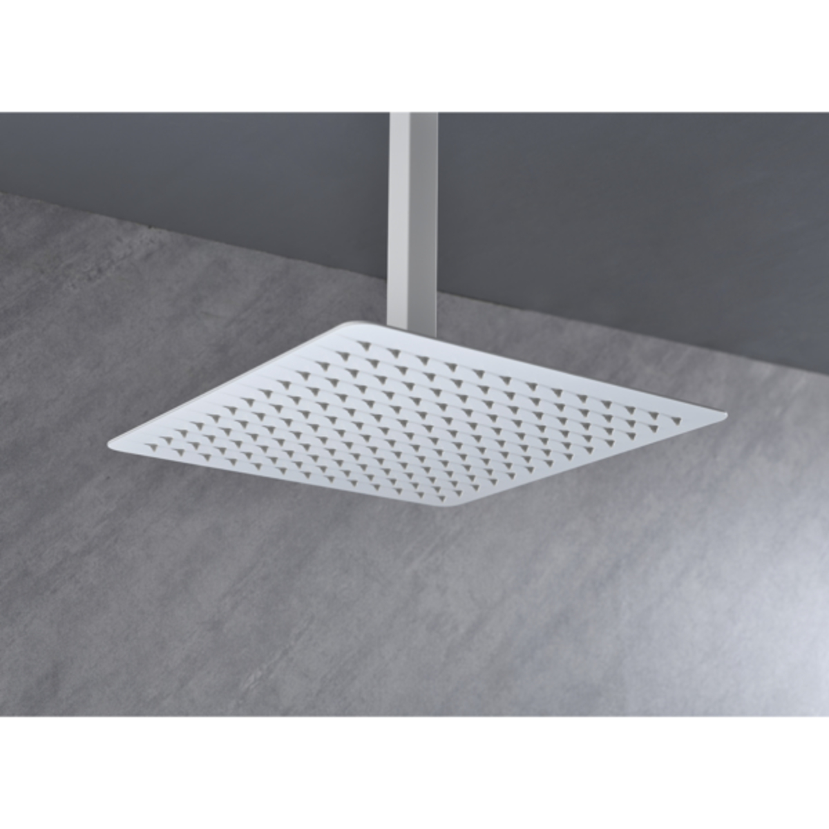 12 Inch High Pressure Rain Shower Head 304 Stainless Steel Square