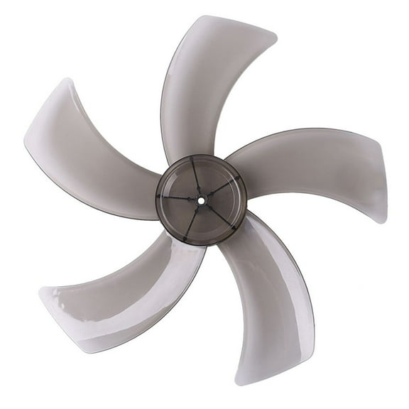 12 Inch Household Plastic Fan Blade Five Leaves With Nut Cover For Pedestal