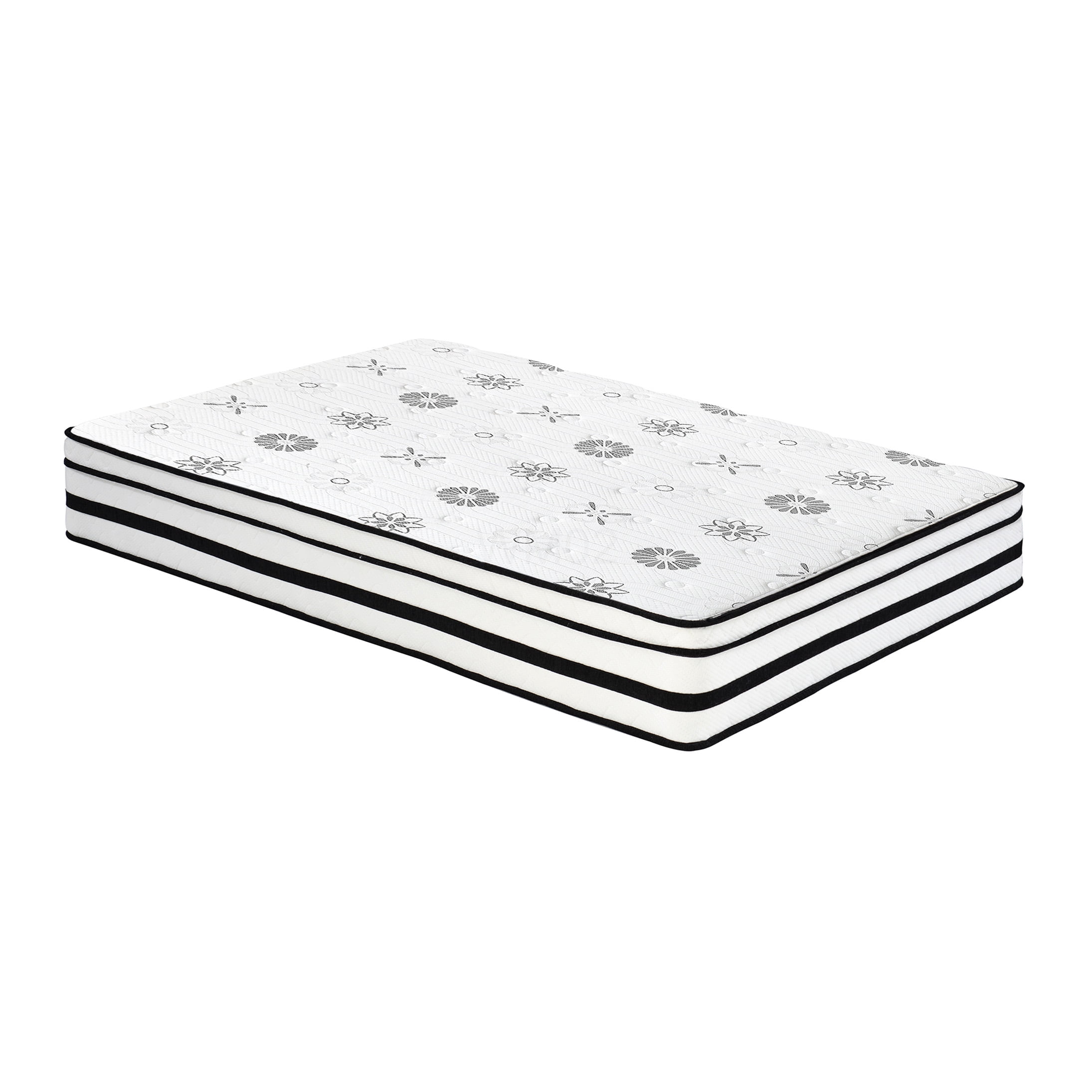 12 Inch Hybrid Mattress, Full Size Medium Firm Bed in a Box, Gel Infused Memory Foam & Pocket Coils for Cool Sleep & Motion Isolation, CertiPUR-US Certified
