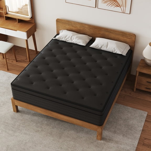 12 inch Hybrid Mattress Medium Twin Sizes，Memory Foam & Coils，Breathable Design Premium Hybrid Mattress