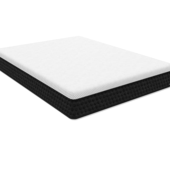12 - Inch Hybrid Mattress with Waterfall - Top / In Bedroom Reclining / Polyurethane Material for Softness