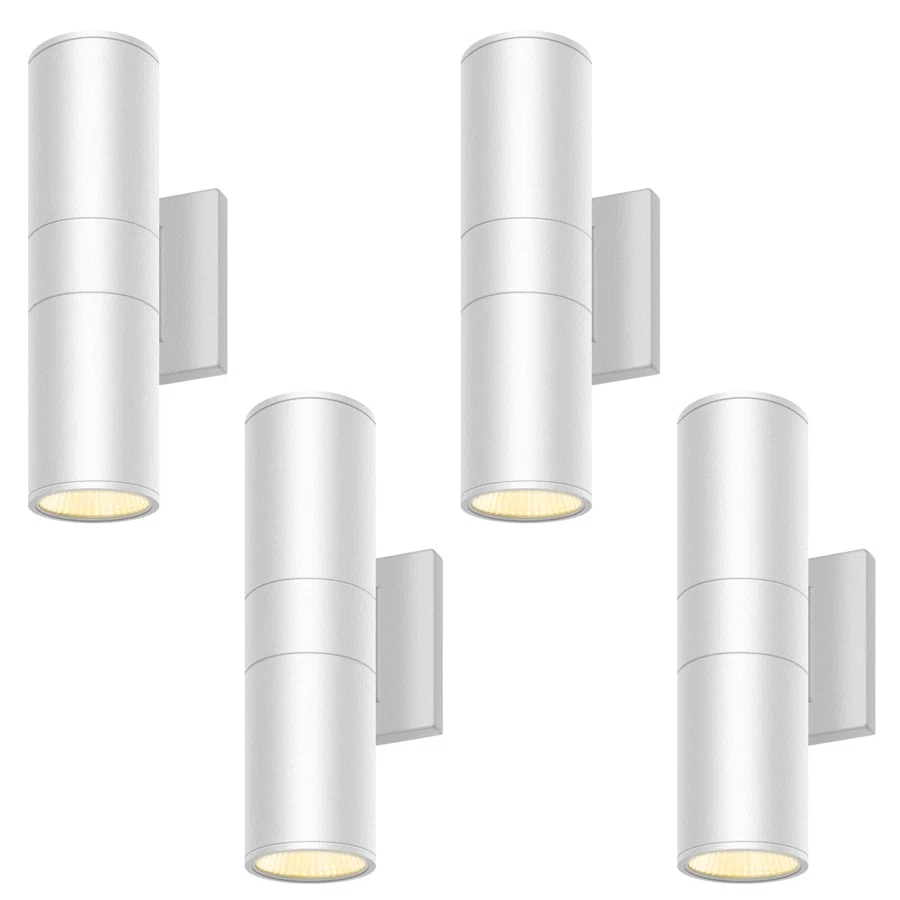 12 Inch Integrated LED Round Up Down Wall Light Outdoor Waterproof