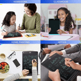 thumbnail image 1 of 12 Inch LCD Writing Board Drawing Board Color Graffiti Board for Kids Students Toys Christmas Birthday Gift Pink, 1 of 8