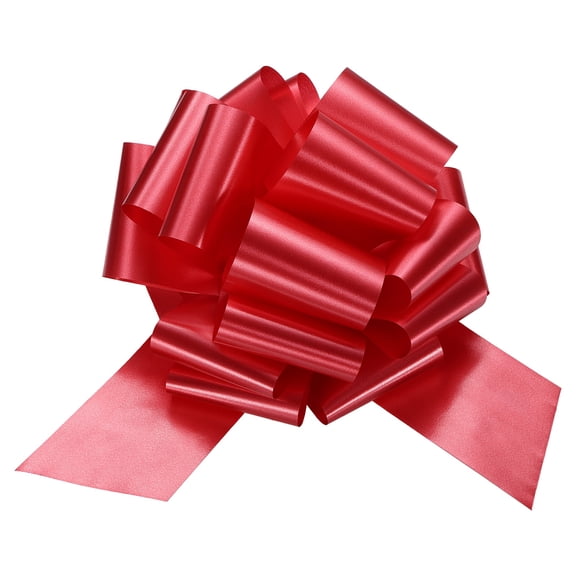Uxcell 12 inch Large Gift Bow Big Gift Bow Present for Car Red