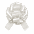 thumbnail image 1 of 12 Inch Large Pull Bow, Decorative Gift Wrapping Flower Bow for Basket Present Party Wedding Decor, White, 1 of 7