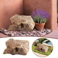thumbnail image 1 of 12 Inch Lightweight Rocks for Landscaping - Realistic Stone PU Foam Decorative Rock Cover for Yard, Garden, Aquarium, Well Pump, and Indoor Outdoor Use, 1 of 7